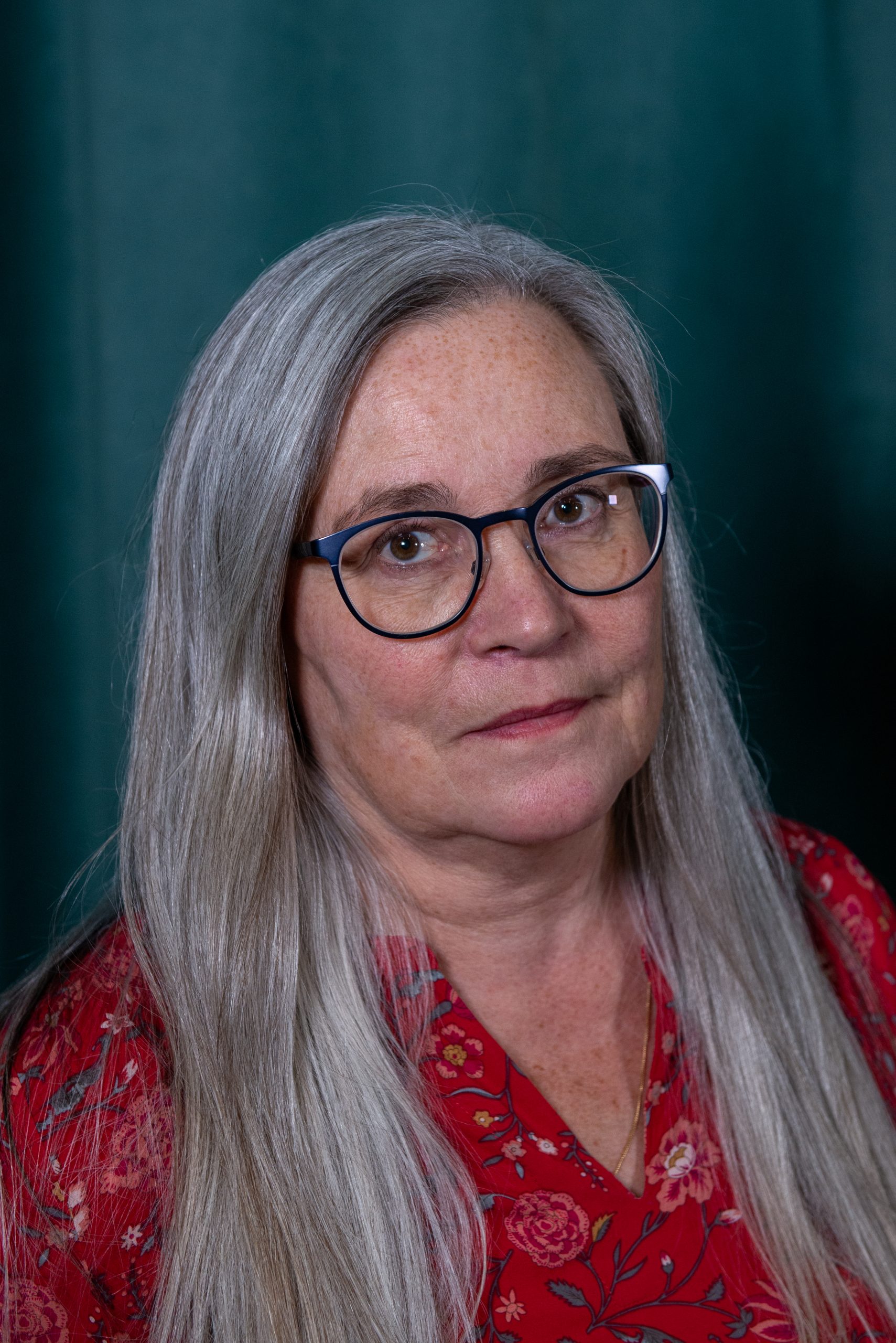 Paula Kruukka, kieleneistäjä Kierunan kielikeskustassa. Kuva: ISOF
